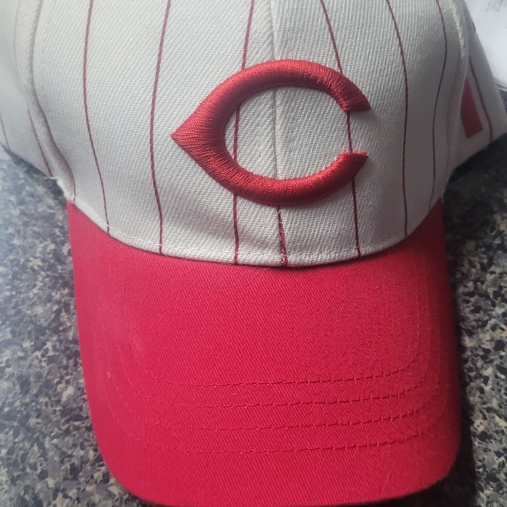 Red and White Baseball Cap